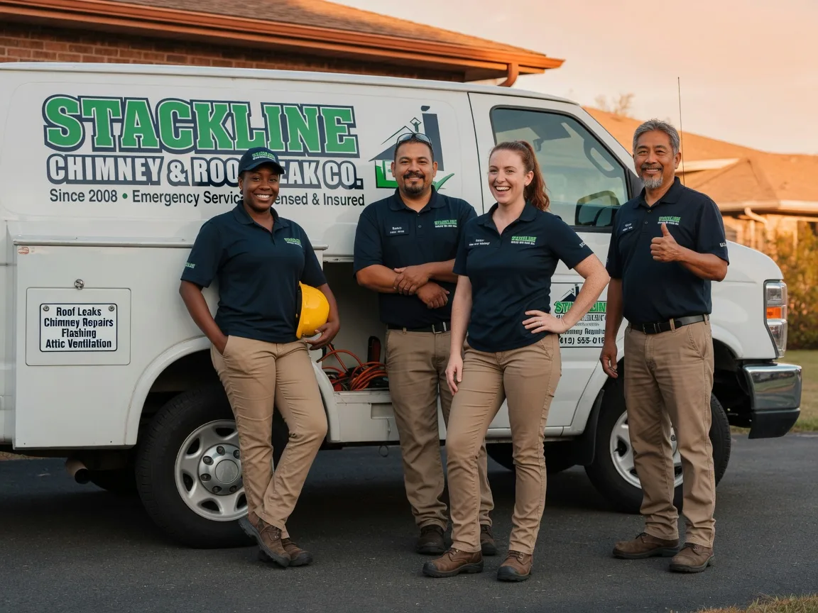 Chimney flashing repair company in Mountain View, HI